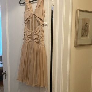 Dolce & Gabanna couture nude vintage dress